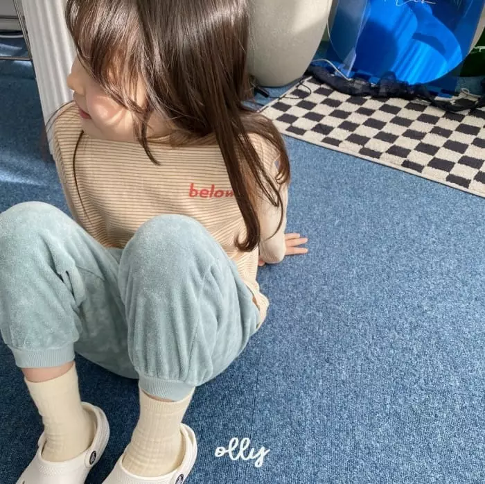 Ollymarket - Korean Children Fashion - #designkidswear - Terry Vest Top Bottom Set - 7