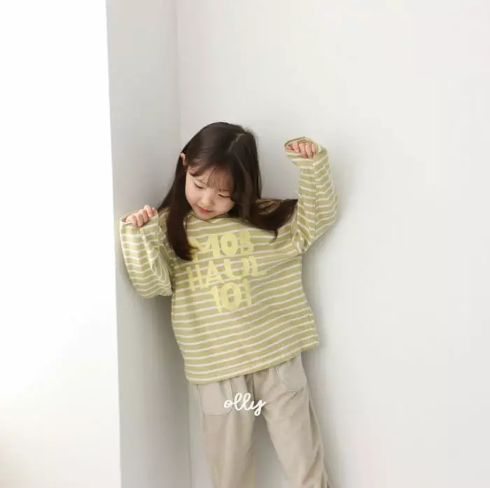 Ollymarket - Korean Children Fashion - #designkidswear - 101 Stripes Long Sleeves Tee - 2