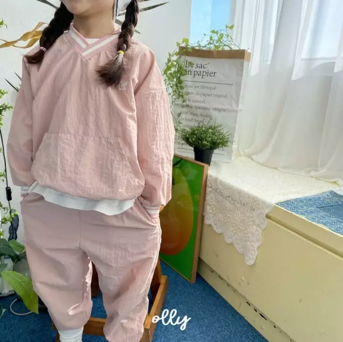 Ollymarket - Korean Children Fashion - #designkidswear - Run Top Bottom Set - 11