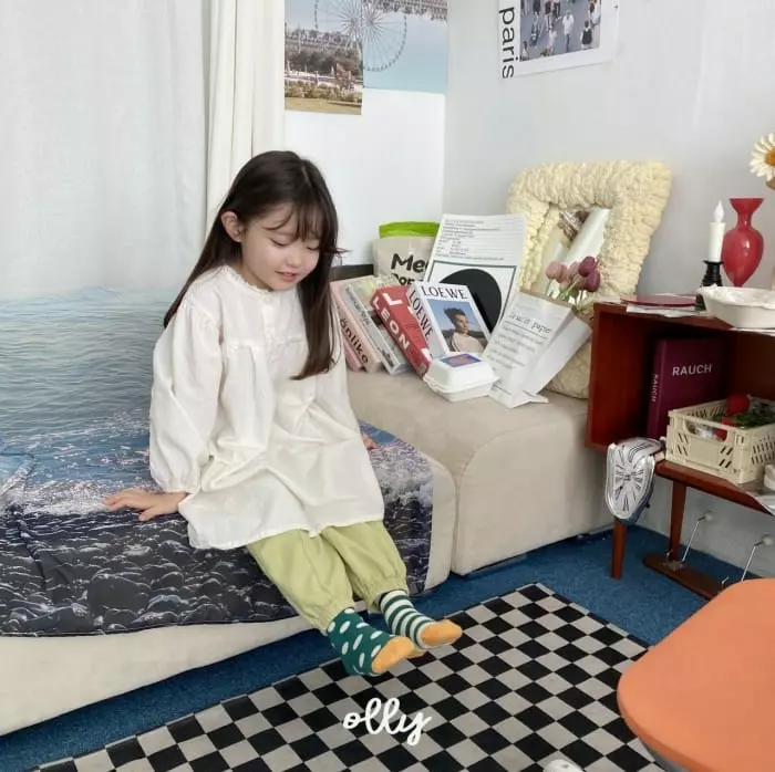 Ollymarket - Korean Children Fashion - #discoveringself - Frill One-piece - 5