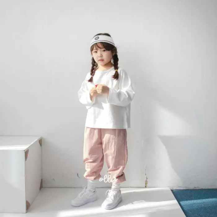 Ollymarket - Korean Children Fashion - #designkidswear - Detail Raglan Tee - 4