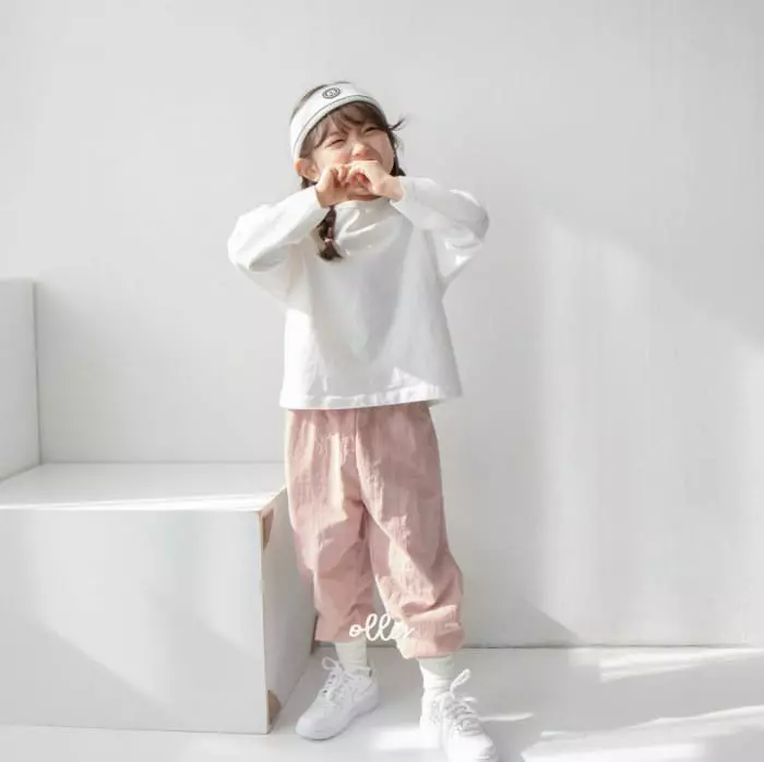 Ollymarket - Korean Children Fashion - #fashionkids - Detail Raglan Tee - 5
