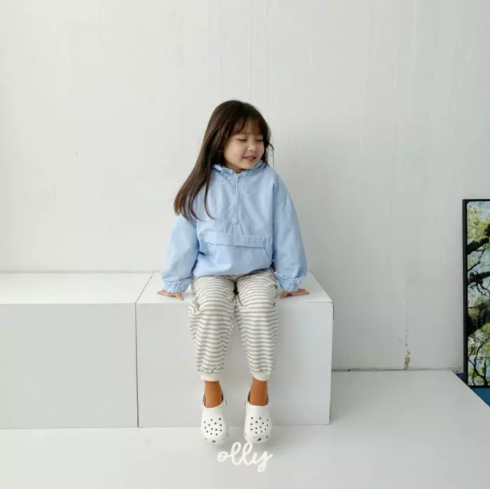 Ollymarket - Korean Children Fashion - #kidzfashiontrend - Strpes Terry Top Bottom Set - 11