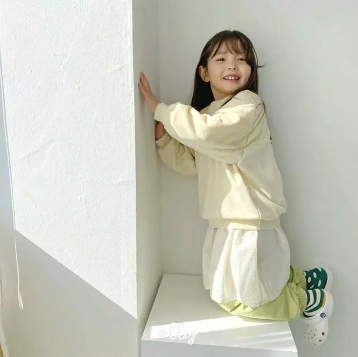 Ollymarket - Korean Children Fashion - #littlefashionista - Terry Color Sweatshirt - 6
