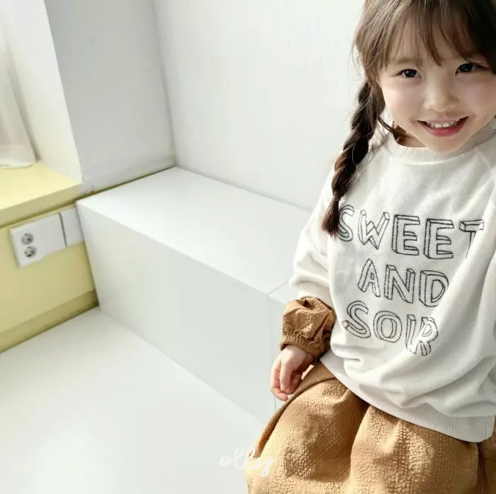 Ollymarket - Korean Children Fashion - #magicofchildhood - Capri Terry Sweatshirt - 6