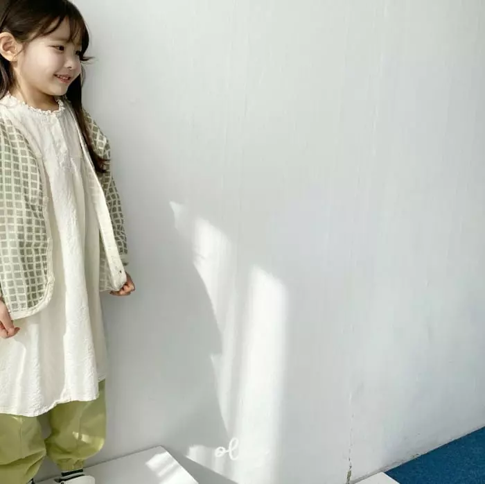 Ollymarket - Korean Children Fashion - #prettylittlegirls - Check Cardigan - 6