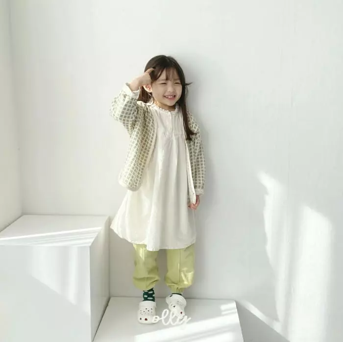 Ollymarket - Korean Children Fashion - #stylishchildhood - Check Cardigan - 9