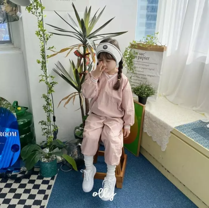 Ollymarket - Korean Children Fashion - #stylishchildhood - Run Top Bottom Set - 8