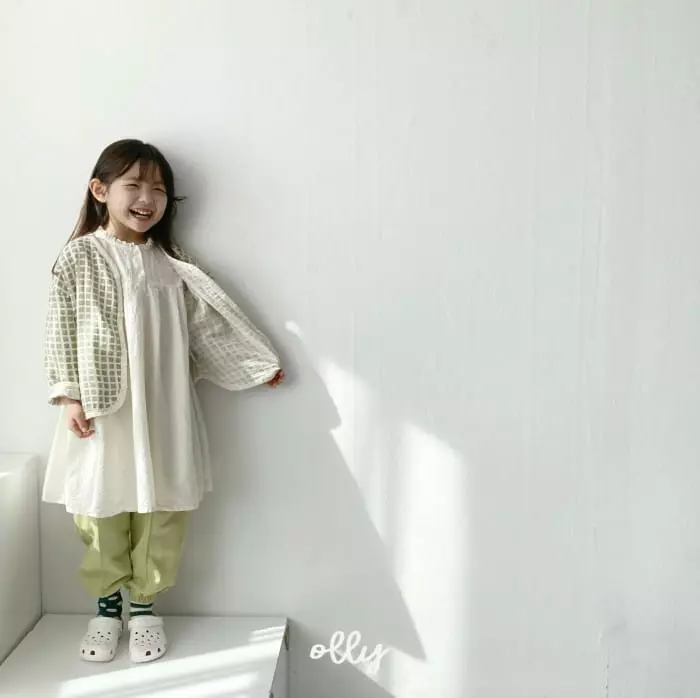 Ollymarket - Korean Children Fashion - #todddlerfashion - Check Cardigan - 7