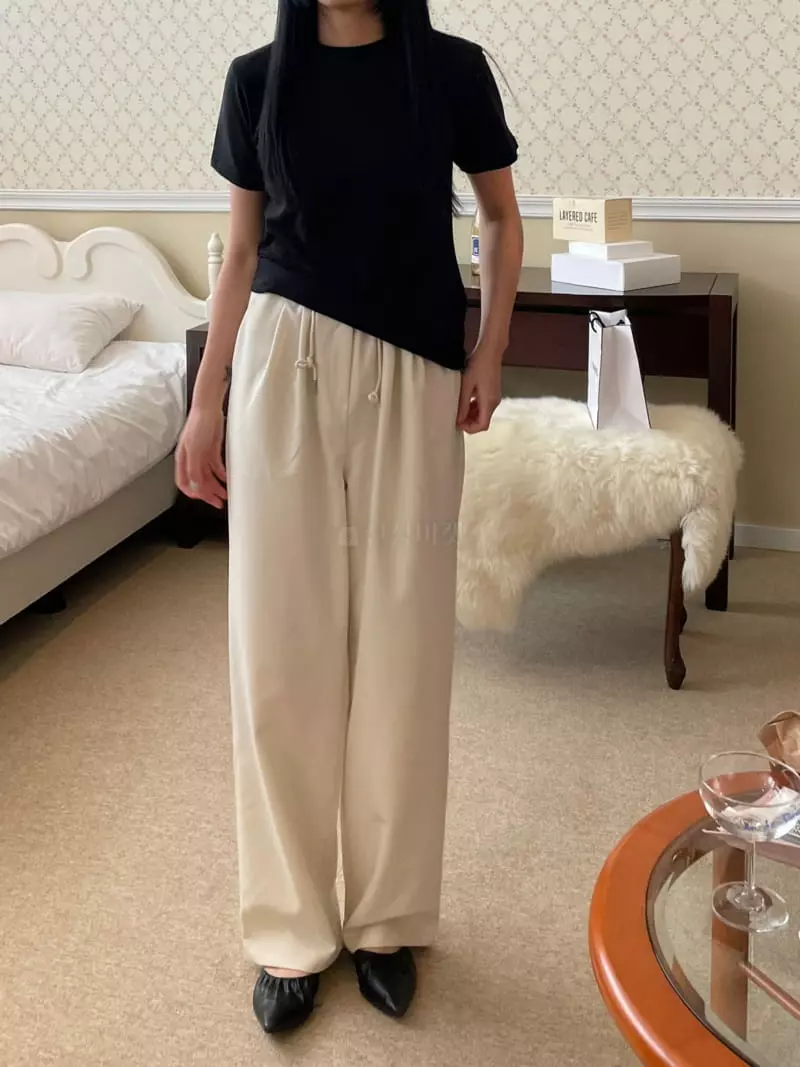 Ondo - Korean Women Fashion - #momslook - Low Banding Pants - 2