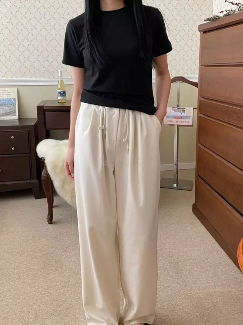 Ondo - Korean Women Fashion - #womensfashion - Modal Spandex Tee - 4