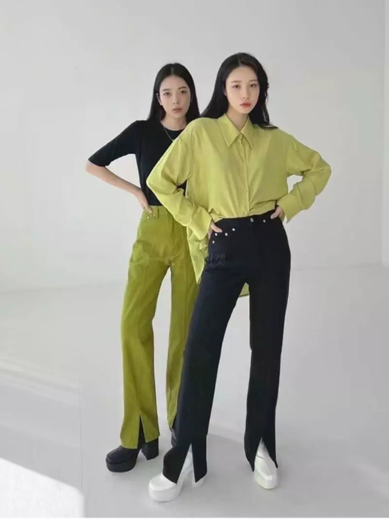 Ondo - Korean Women Fashion - #momslook - Jeans - 4