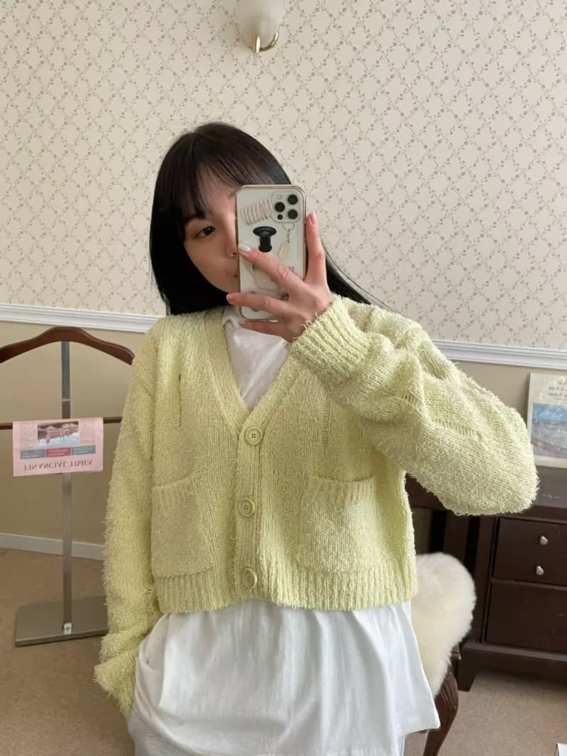 Ondo - Korean Women Fashion - #womensfashion - Damage Cardigan - 2