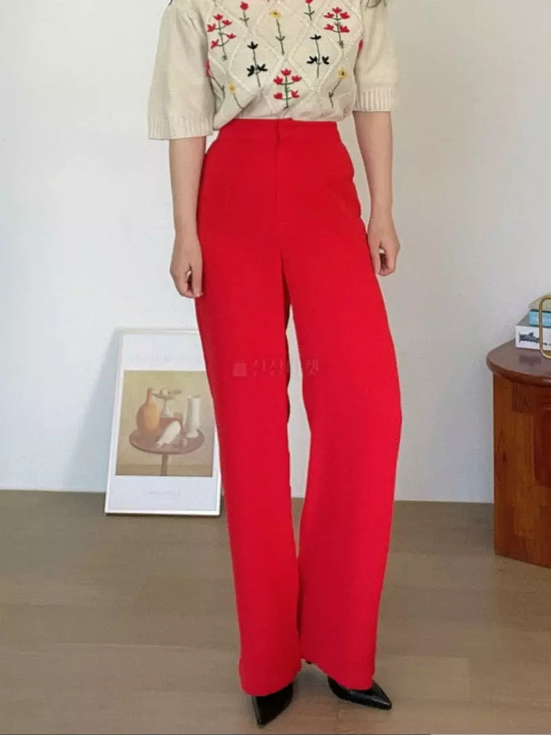 Oneway - Korean Women Fashion - #womensfashion - Side Line Pants - 4
