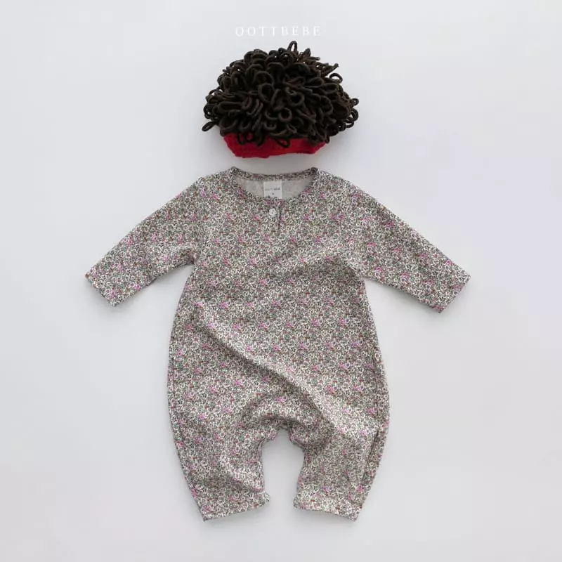 Oott Bebe - Korean Baby Fashion - #babyboutique - Flower Pot Bodysuit - 11