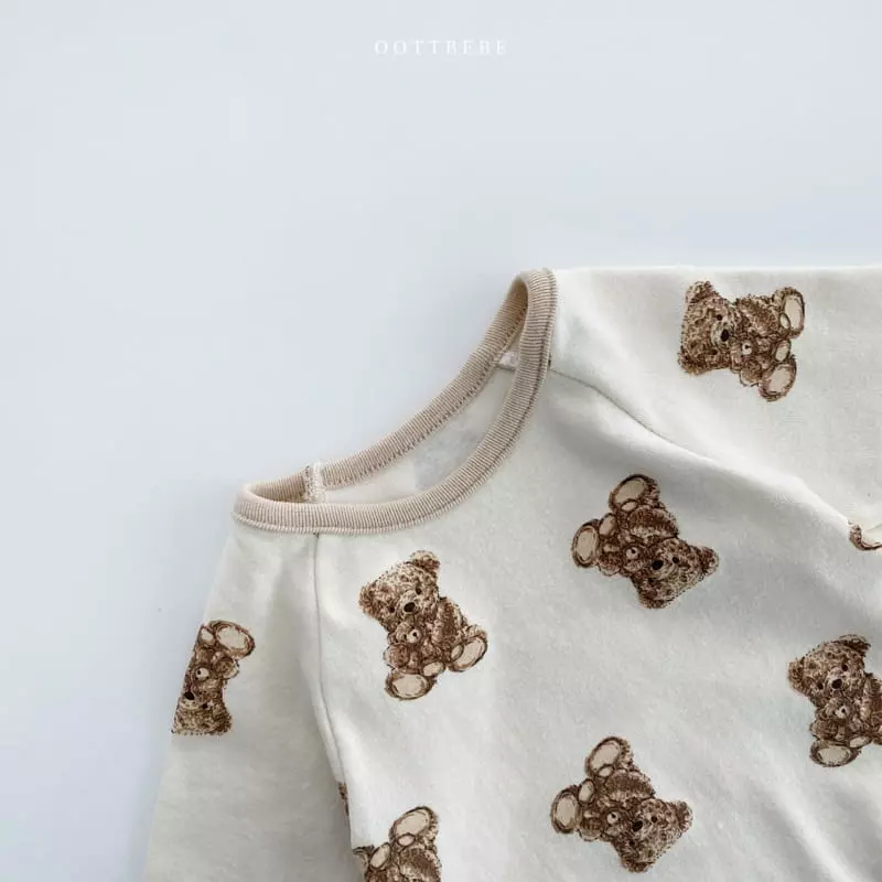 Oott Bebe - Korean Baby Fashion - #babyboutique - Rabbit Bear Romper - 8