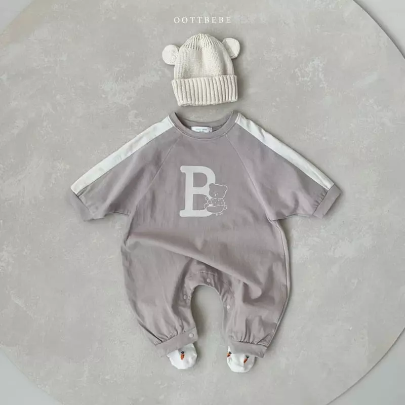 Oott Bebe - Korean Baby Fashion - #babyboutique - Bibi Raglan Bodysuit - 5