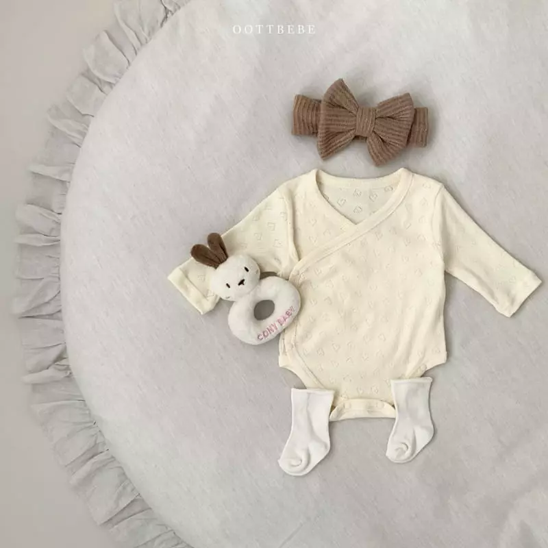 Oott Bebe - Korean Baby Fashion - #babyboutiqueclothing - Lovely Bennet Romper - 2
