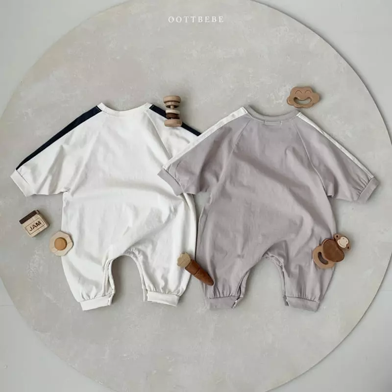 Oott Bebe - Korean Baby Fashion - #babyboutiqueclothing - Bibi Raglan Bodysuit - 6