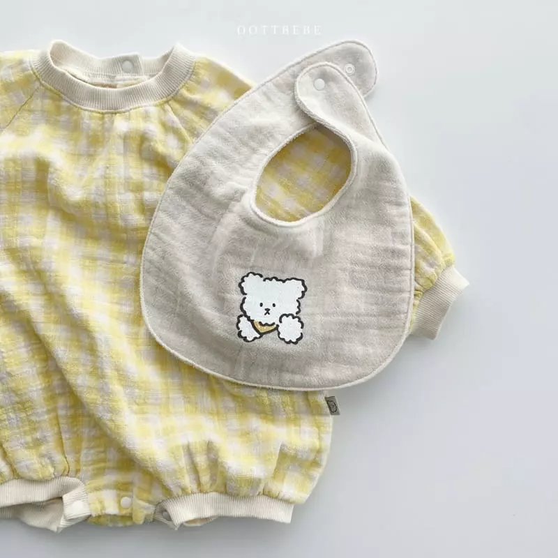 Oott Bebe - Korean Baby Fashion - #babyfashion - Baby Reversible Bib - 9