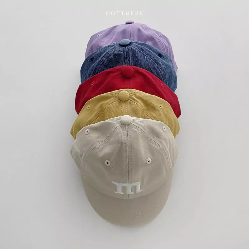 Oott Bebe - Korean Baby Fashion - #babyfashion - M Ball Cap