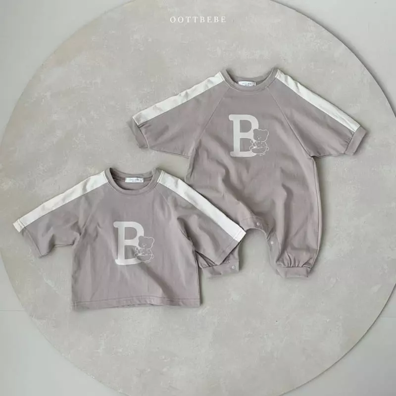 Oott Bebe - Korean Baby Fashion - #babyfashion - Bibi Raglan Bodysuit - 8