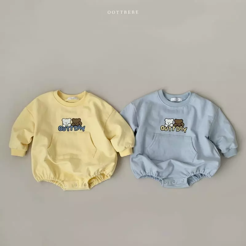 Oott Bebe - Korean Baby Fashion - #babyfashion - Day Day Bodysuit - 3