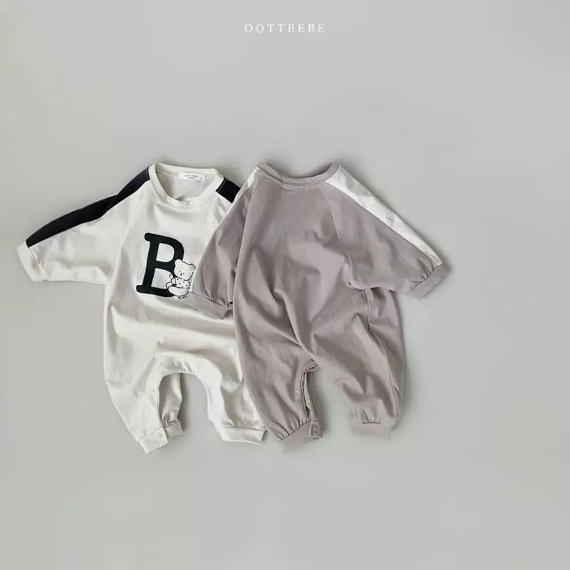 Oott Bebe - Korean Baby Fashion - #babyfever - Bibi Raglan Bodysuit - 9