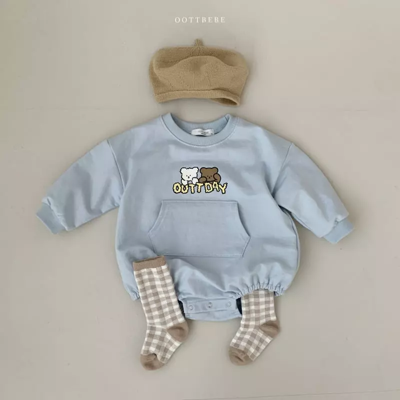 Oott Bebe - Korean Baby Fashion - #babyfashion - Day Day Bodysuit - 4