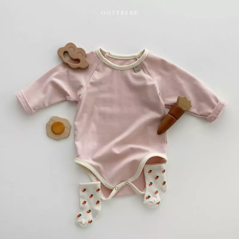 Oott Bebe - Korean Baby Fashion - #babygirlfashion - Pastel Romper - 7