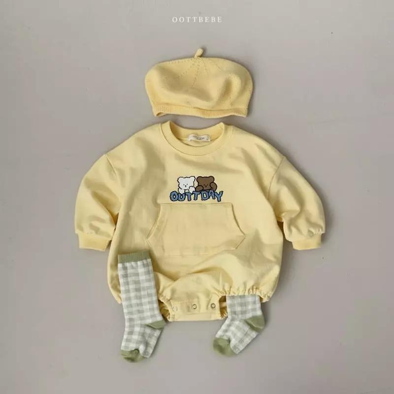 Oott Bebe - Korean Baby Fashion - #babygirlfashion - Day Day Bodysuit - 5
