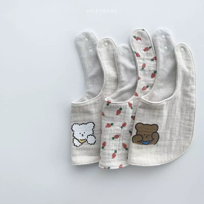 Oott Bebe - Korean Baby Fashion - #babylifestyle - Baby Reversible Bib - 12