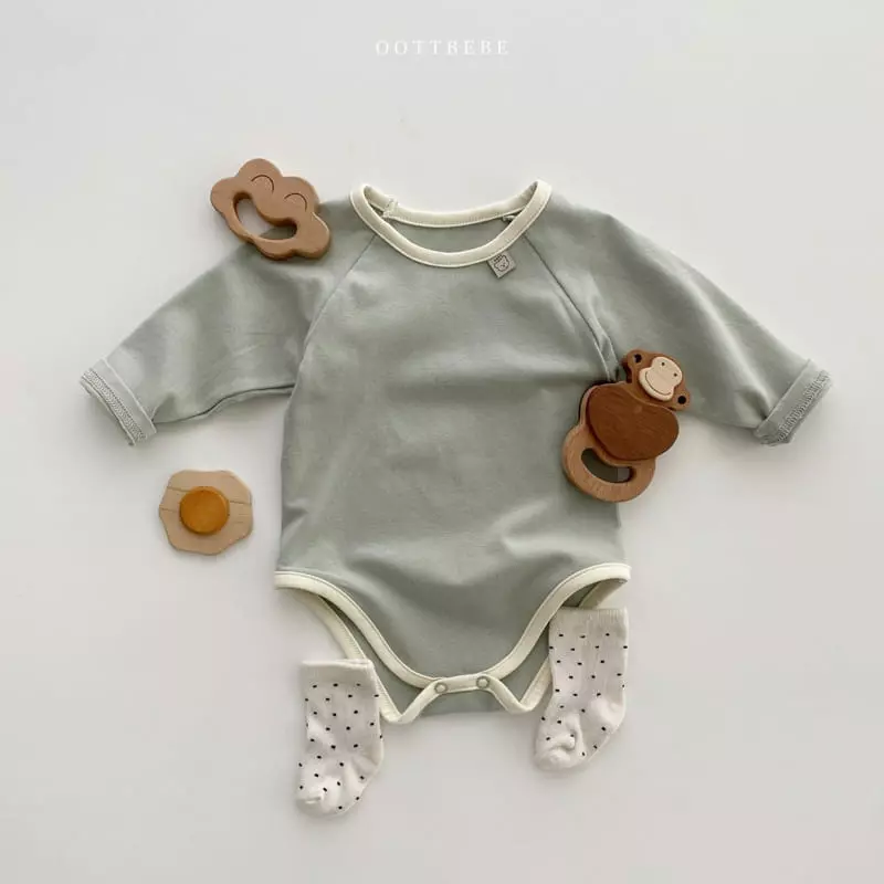 Oott Bebe - Korean Baby Fashion - #babylifestyle - Pastel Romper - 8