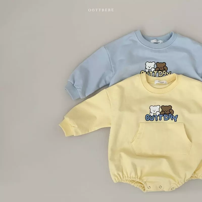 Oott Bebe - Korean Baby Fashion - #babylifestyle - Day Day Bodysuit - 6