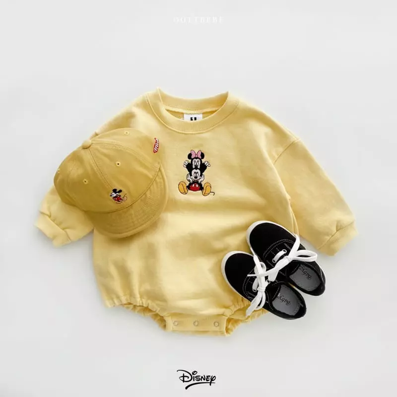 Oott Bebe - Korean Baby Fashion - #babylifestyle - Disney Friends Bodysuit - 2