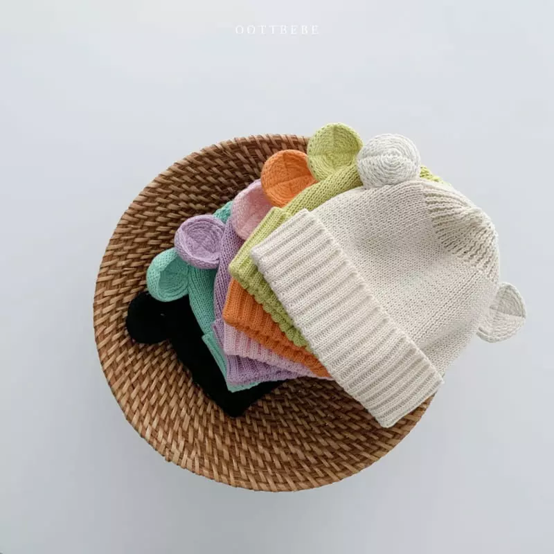 Oott Bebe - Korean Baby Fashion - #babyootd - Spring Mimi Beanie - 9
