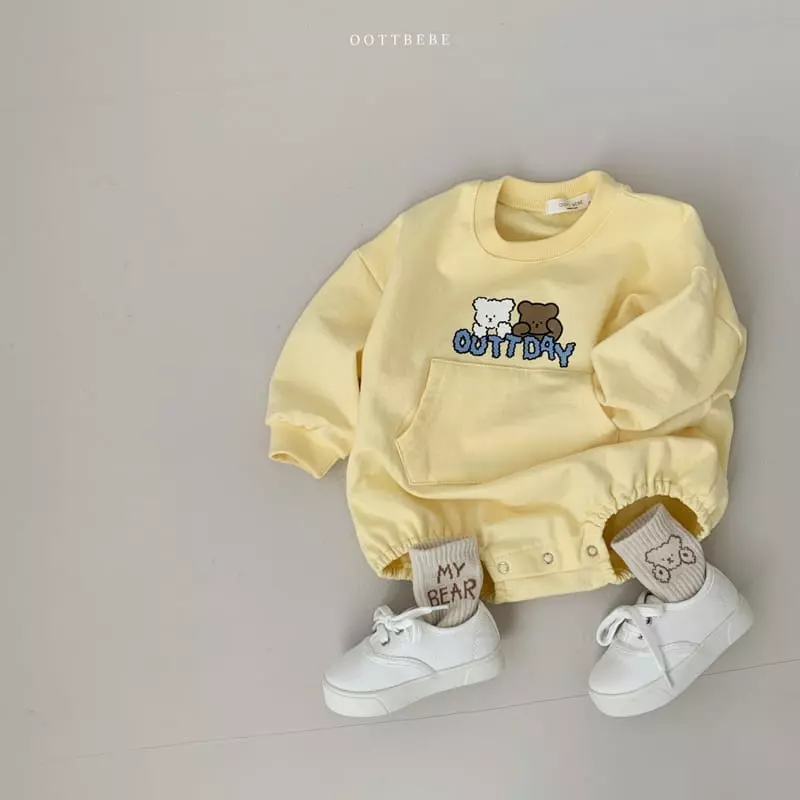 Oott Bebe - Korean Baby Fashion - #babyootd - Day Day Bodysuit - 8