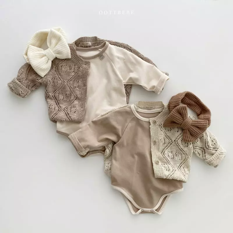 Oott Bebe - Korean Baby Fashion - #babyoutfit - Pastel Romper - 11