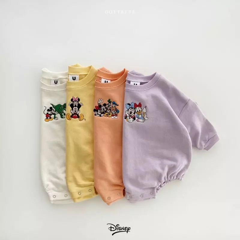 Oott Bebe - Korean Baby Fashion - #babyoutfit - Disney Friends Bodysuit - 5