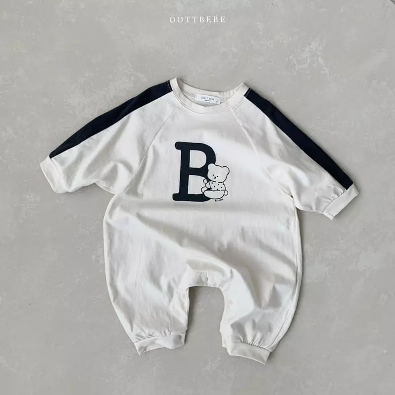 Oott Bebe - Korean Baby Fashion - #babywear - Bibi Raglan Bodysuit