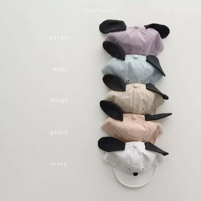 Oott Bebe - Korean Baby Fashion - #onlinebabyboutique - Puppy Cap - 8