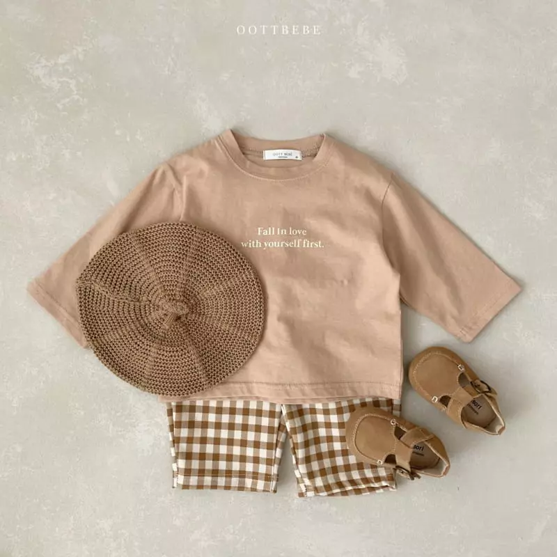 Oott Bebe - Korean Children Fashion - #Kfashion4kids - Fall In Love Silket Tee - 8