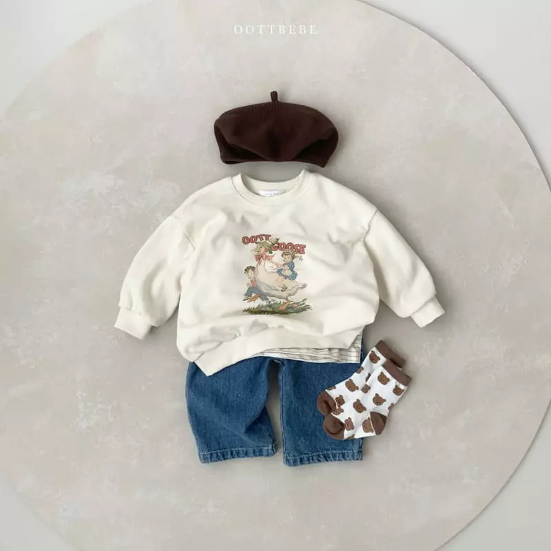 Oott Bebe - Korean Children Fashion - #kidzfashiontrend - Paradise Sweatshirt - 4