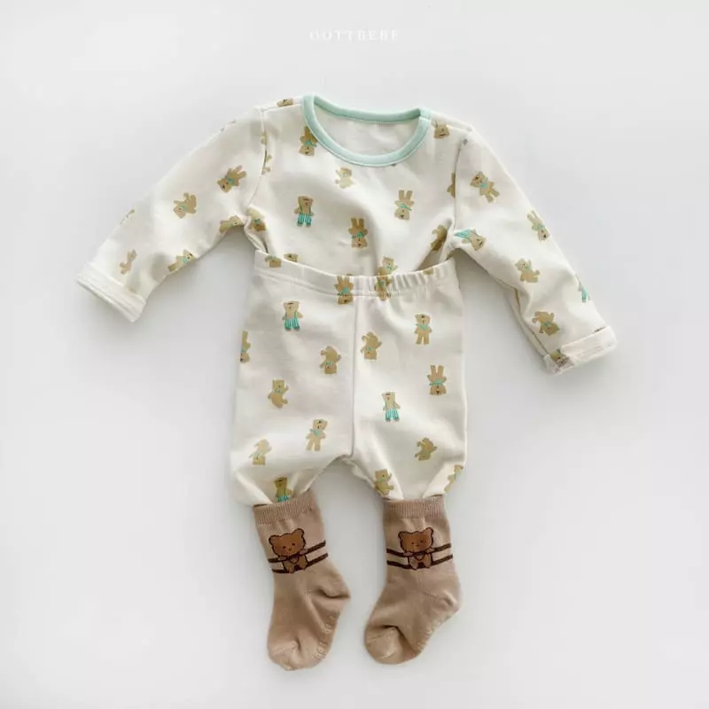 Oott Bebe - Korean Children Fashion - #Kfashion4kids - Spring Animal Easywear - 8