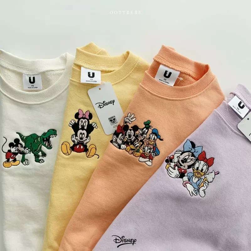 Oott Bebe - Korean Children Fashion - #Kfashion4kids - Disney Friends Sweatshirt - 7