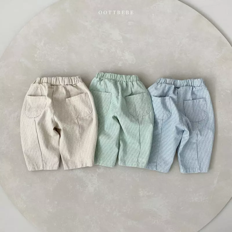 Oott Bebe - Korean Children Fashion - #stylishchildhood - Lomain Pintuck Pants - 4