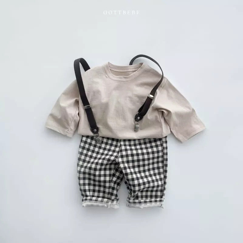 Oott Bebe - Korean Children Fashion - #childofig - Vans Check Pants - 3