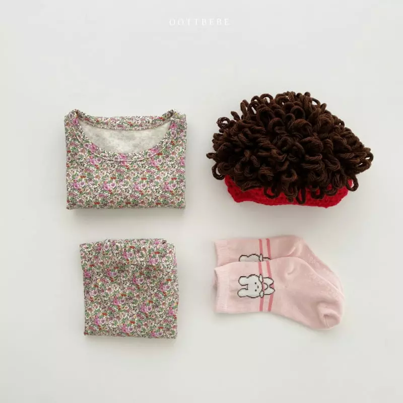 Oott Bebe - Korean Children Fashion - #childofig - Flower Pot Easywear - 7