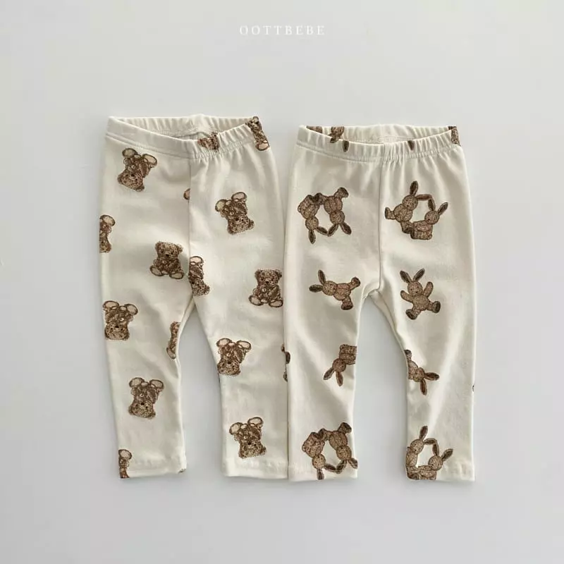 Oott Bebe - Korean Children Fashion - #childofig - Rabbit Bear Easywear - 5