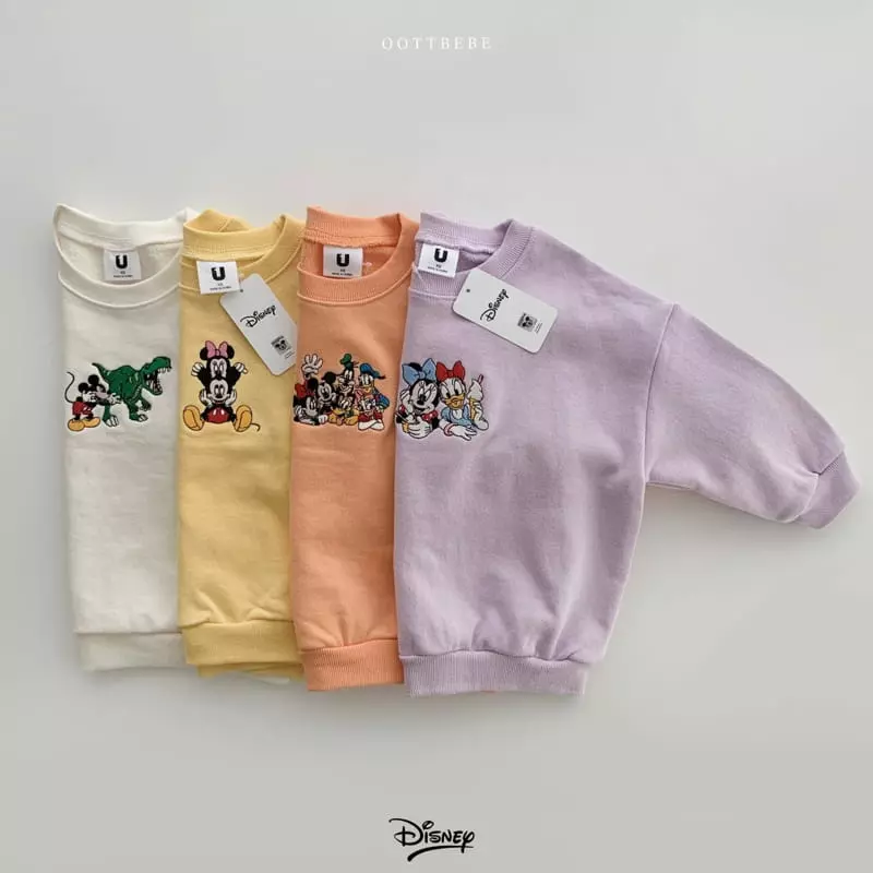 Oott Bebe - Korean Children Fashion - #childofig - Disney Friends Sweatshirt - 12